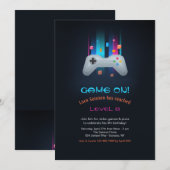 Uitnodigingen voor videogames (Voorkant / Achterkant)