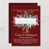 Uitnodigingen voor virtuele live streaming van tro (Voorkant / Achterkant)