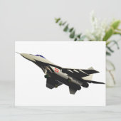 Uitnodigingen voor Vliegtuig bestrijden (Staand voorkant)