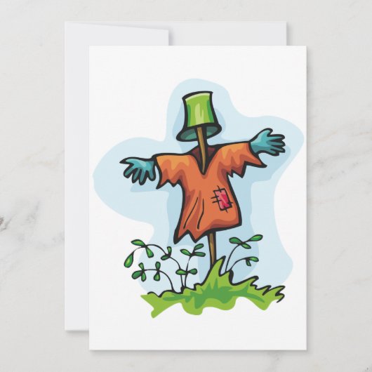 Uitnodigingen voor vogelverschrikker (Voorkant)