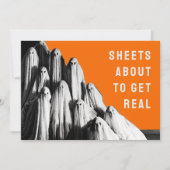 Uitnodigingen voor volwassen halloween (Voorkant)