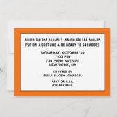 Uitnodigingen voor volwassen halloween (Achterkant)