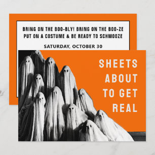 Uitnodigingen voor volwassen halloween