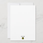 Uitnodigingen voor vrijgezellenfeest (Achterkant)