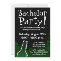 Uitnodigingen voor vrijgezellenfeest | Op maat gem