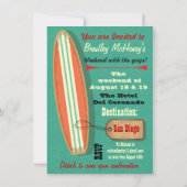 Uitnodigingen voor vrijgezellenweekend (Achterkant)