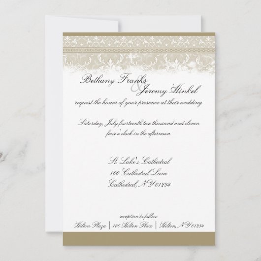  uitnodigingen voor weddenschappen (Voorkant)