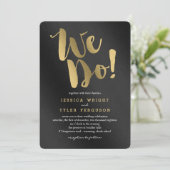 Uitnodigingen voor weddenschappen in het winkelen (Staand voorkant)