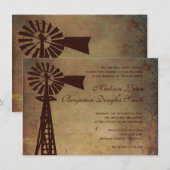 Uitnodigingen voor weduwen van Boerderijen uit de  (Voorkant / Achterkant)