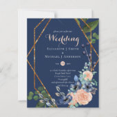 Uitnodigingen voor weduwschappen met lage begrotin (Voorkant)