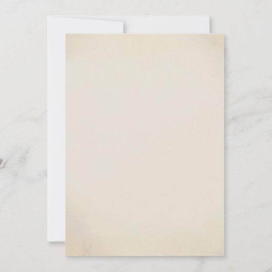 Uitnodigingen voor Westerne bruiloft in Rustic Cou (Achterkant)