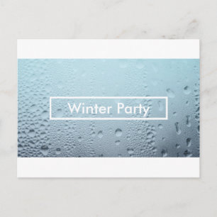 Uitnodigingen voor winterpartijen