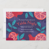 Uitnodigingen voor Yalda Night (Voorkant)