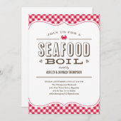 Uitnodigingen voor zeekuiken (Voorkant / Achterkant)