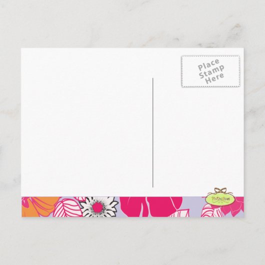 Uitnodigingen voor zomerfeesten ~ Save the Date, e (Achterkant)