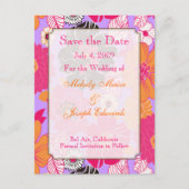 Uitnodigingen voor zomerfeesten ~ Save the Date, e (Voorkant)