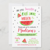 Uitnodigingen watermeloen Birthday Party (Voorkant)