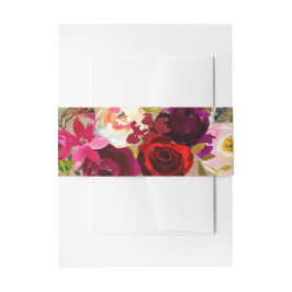 UITNODIGINGEN WIKKEL | Rode Bloemen Boho bruiloft