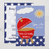 Uitnodigingen zomervakantie (Voorkant / Achterkant)