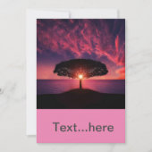 Uitnodigingkaart Huwelijk Sjabloon Kaart (Voorkant)