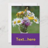 Uitnodigingkaart Trouwfeest Sjabloon Kaart (Voorkant)