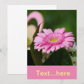 Uitnodigingkaart Trouwfeest Sjabloon Kaart (Voorkant / Achterkant)