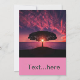 Uitnodigingkaart Trouwfeest Sjabloon Kaart