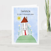 uitnodigings inwijdingsfeest (Voorkant)