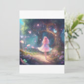 uitnodigingsaankondigingen kaart (Staand voorkant)