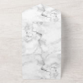 Uitnodigingsaankondigingen kaart in effen kleur (Buitenkant)