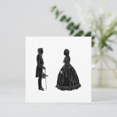 Uitnodigingsansichtkaart Kaart (Staand voorkant)