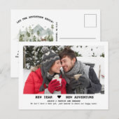 Uitnodigingsansichtkaart Uitnodiging Briefkaart (Voorkant / Achterkant)