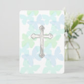 Uitnodigingsbaptisme / 1e mededeling / Bevestiging Kaart (Staand voorkant)