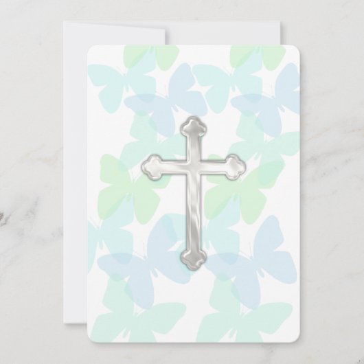 Uitnodigingsbaptisme / 1e mededeling / Bevestiging Kaart (Voorkant)