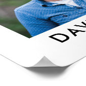 Uitnodigingsbord voor een begrafenis | Feest van h Poster (Hoek)