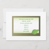 Uitnodigingscentrum voor Natuur Sjabloon Kaart (Achterkant)