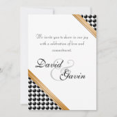 Uitnodigingsceremonie voor een Delight Commitment Kaart (Voorkant)