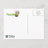 Uitnodigingscupcake - Boston Terrier Uitnodiging Briefkaart (Achterkant)