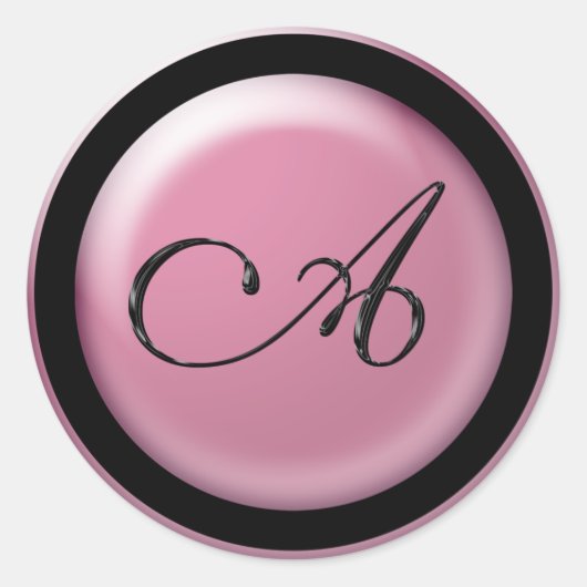 Uitnodigingsenvelop A Ronde Sticker (Voorkant)