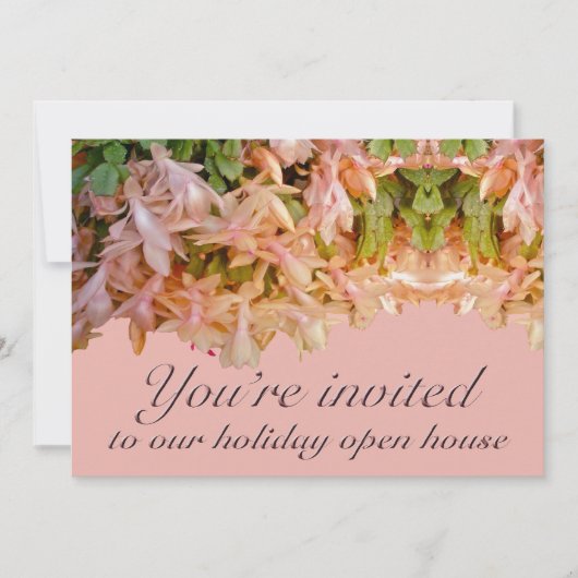 Uitnodigingsfeestdag Eerste Kerstdagen Kaart (Voorkant)