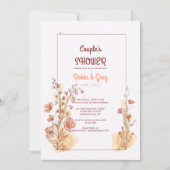 Uitnodigingsframe voor koppelbruiloft kaart (Voorkant)