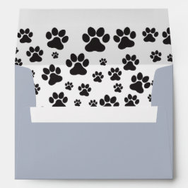 Uitnodigingsgrijze envelop