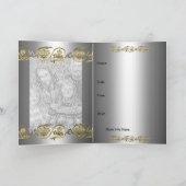 Uitnodigingskaart 25 jaar trouwfeest Gol (Binnen)