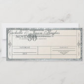 Uitnodigingskaart 25e zilveren huwelijksjubileum kaart (Voorkant)