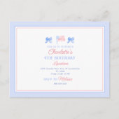 Uitnodigingskaart 4 juli postkaart formaat (Voorkant)