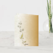 Uitnodigingskaart 50e verjaardag goud (Achterkant)