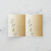 Uitnodigingskaart 50e verjaardag goud (Binnen)