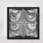 Uitnodigingskaart 60-jarig huwelijksjubileum kaart (Voorkant)