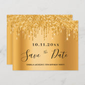 Uitnodigingskaart 70ste verlichting jubileum verja briefkaart (Voorkant / Achterkant)