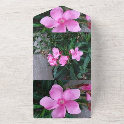 Uitnodigingskaart All In One Uitnodiging (Buitenkant)